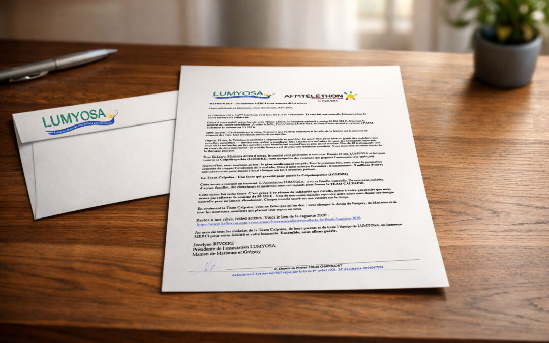 TELETHON 2025 – Un immense MERCI et un nouveau défi à relever